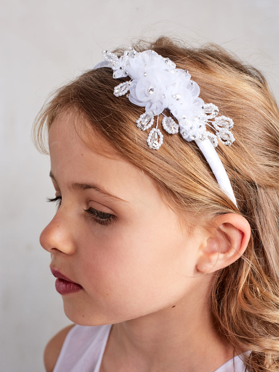 TK133 Hairband (white and ivory available) – Leanaí Athlone