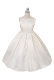 KD235+ Ivory Classic Pleated Dress (plus sizes 16.5-20.5)