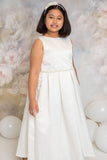 KD235+ Ivory Classic Pleated Dress (plus sizes 16.5-20.5)