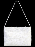 CP26 Communion  Glitter Tulle Handbag with Lace Trim