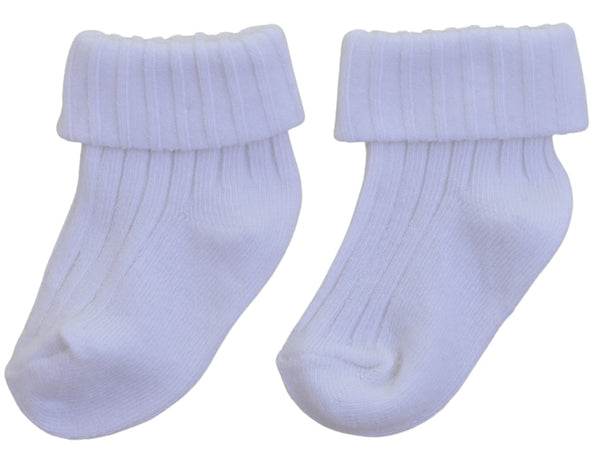 SNUGGLES 2pairs baby socks (white)