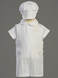 SALE ARCHIE (White Cotton Christening Outfit (12-18m)