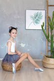 BALLERINA Plain Sheer Natural Tights 20 denier (sizes 6-11 years)