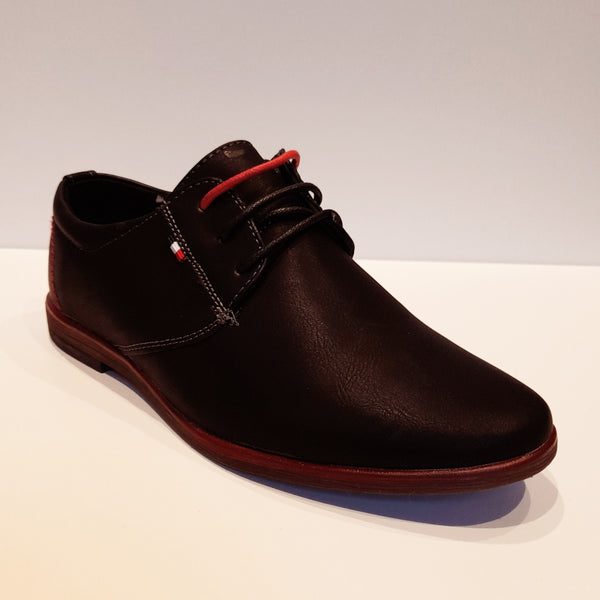 SALE COLTON Black & Red Lace Up Shoes (sizes 31-35)