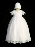 TK2400 Christening Dress, available in white and ivory (6-24m)