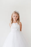 SALE TK5718 Ivory Dress (10 & 12 years only)