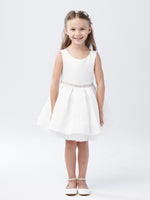 SALE TK5745 Short Ivory Dress (12 years only)