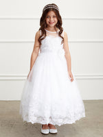 TK5822 White Dress (2-18 yrs)