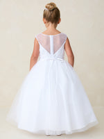 TK5855 White Dress (2-16 yrs)