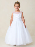 TK5855 White Dress (2-16 yrs)