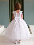 TK5856 White Dress (2-18 yrs)
