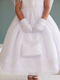 TK5867 White Communion Dress (7-18 yrs)
