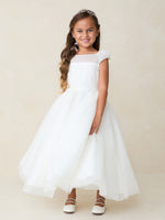 TK5892 White Dress (2-16 yrs)