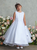TK5896 White Dress (2-18 yrs)