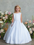 TK5920 White Dress (2-16 yrs)