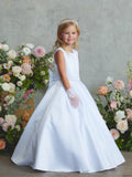 TK5920 White Dress (2-16 yrs)