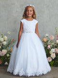 TK5921 White Dress (2-18 yrs)