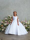 TK5922 White Dress (2-16 yrs)