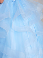 TK7018 Sky Blue Princess Dress  (2-18 years)