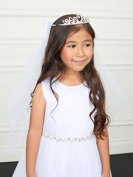 TK702T Tiara with Veil