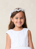 TK799 White Crown with Veil