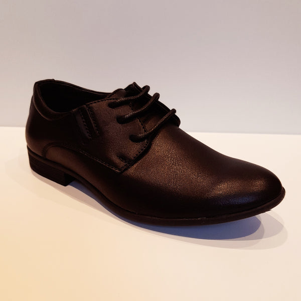 SALE JAYDEN Matte Black Lace Up Shoes (sizes 32-35)