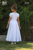 ARIEL White Communion Dress