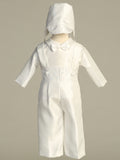 AUSTIN White Shantung Christening Outfit (0-24m)