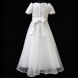 D30633 White Communion Dress