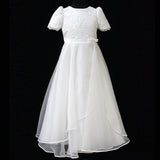 D30633 White Communion Dress