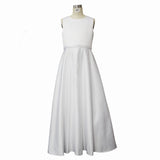 D30739 White Communion Dress