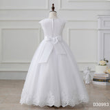 D30983 White Communion Dress