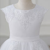D30983 White Communion Dress