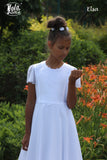 ELSA White Communion Dress