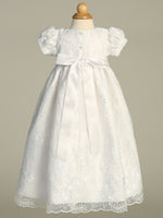 GRACE White Christening Gown (0-18m)