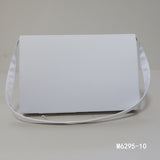 M6295 White Communion Box Handbag