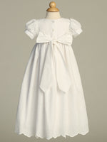 LISETTE White Christening Dress (0-18m)