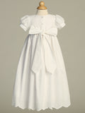 LISETTE White Christening Dress (0-18m)