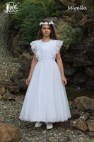 MIRELLA White Communion Dress