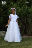 PATI White Communion Dress