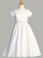 SP185 White Communion Dress (plus sizes)