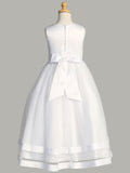 SP717 White Communion Dress (plus sizes)