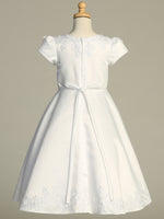 SP736 White Communion Dress (6-12 years and plus sizes)