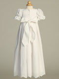 SABRINA White Christening Dress (0-18m)