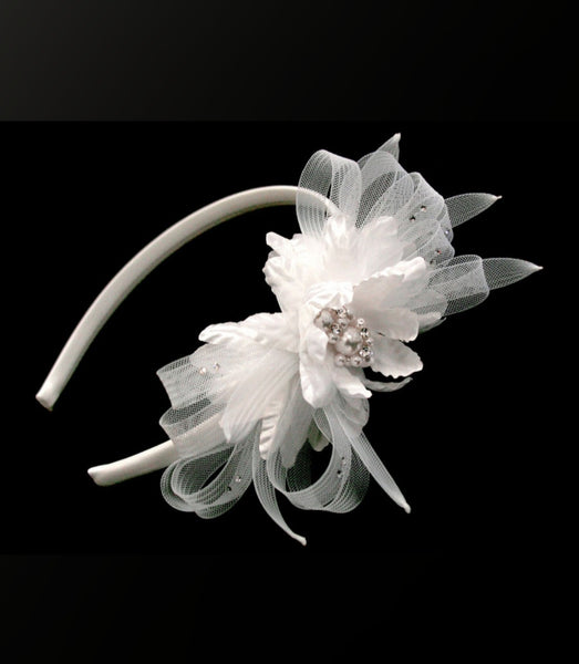 UT1279 Hairband (available in white and ivory)