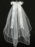 T28 White Crown with Veil