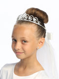 T-425 Tiara with Veil
