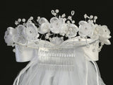 T66 White Crown with Veil