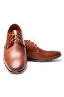 B5 Light Brown Leather Boys Formal Shoes (sizes 30-44)