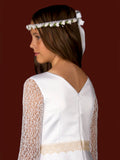 KRE284 White Communion Dress